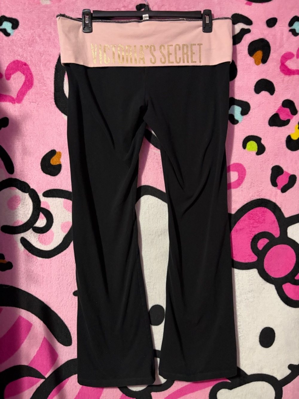 Victoria’s secret Fold over flare yoga pants